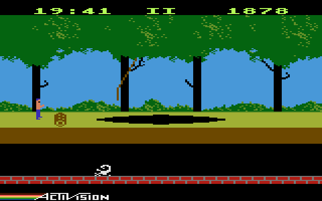 Pitfall! (1982) (Activision) Screenshot 1